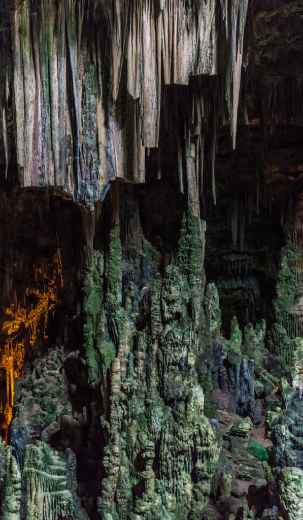 Why Do the Stalactites Have Pointed Tips While the Stalagmites Usually Do Not?