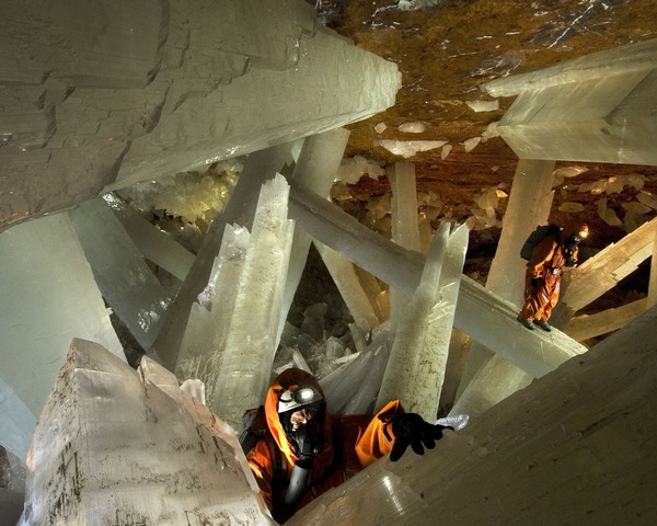 The Cave of the Crystals Geological Formations