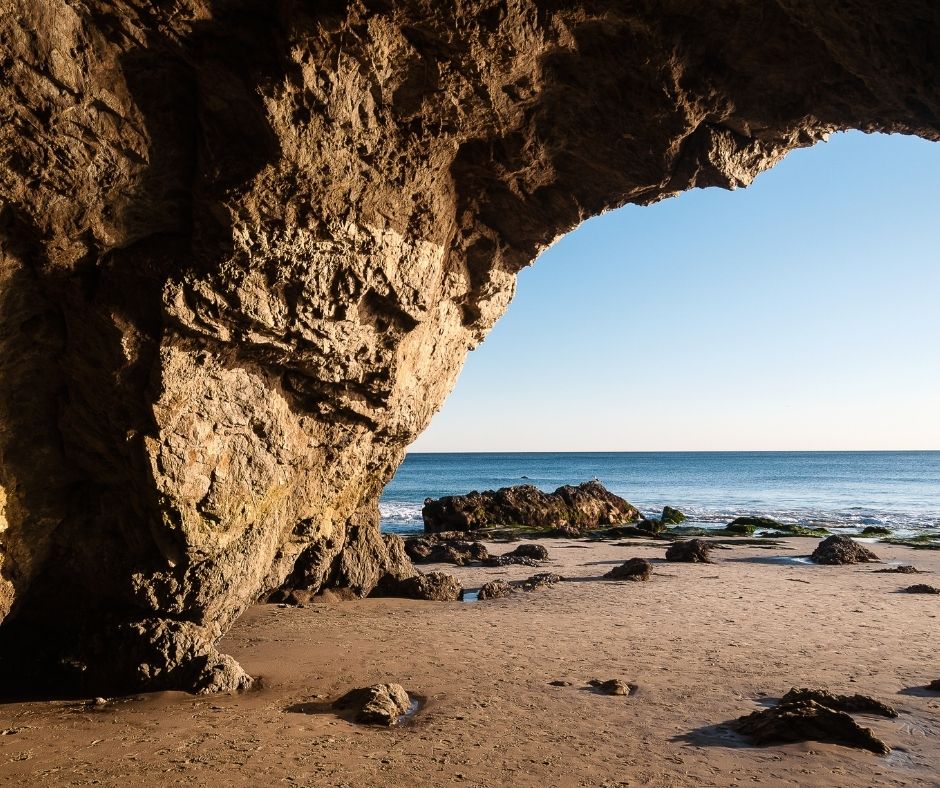 Beach Caves in California